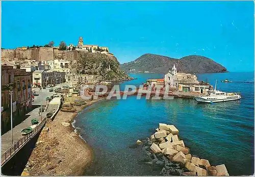 Cartes postales moderne Eolie isola di lipari court bord de la mer