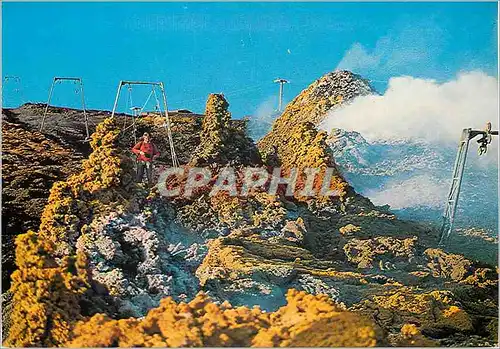 Cartes postales moderne Etna eruption de 1983