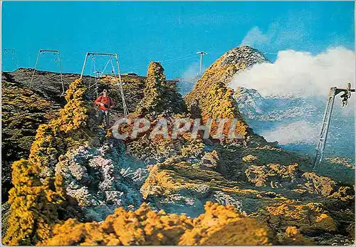 Cartes postales moderne Etna eruption de 1983