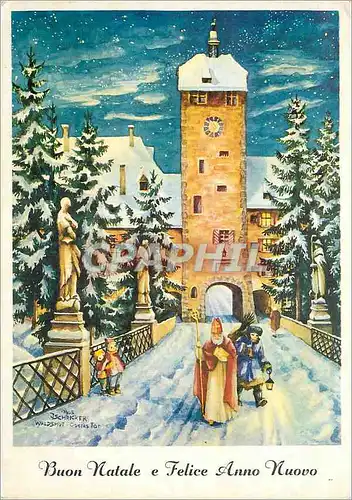 Cartes postales moderne Buon natale e felice anno nuovo