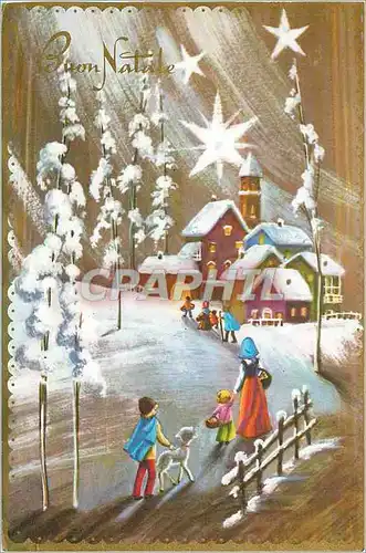 Cartes postales moderne Buon natale