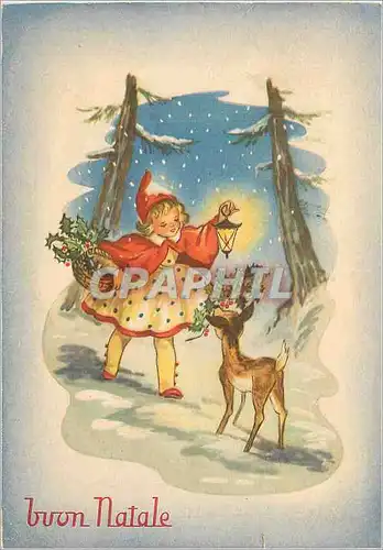 Cartes postales moderne Buon natale