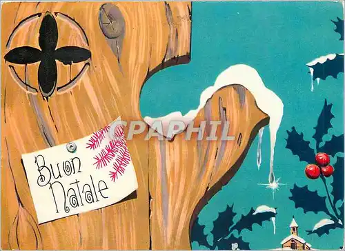 Cartes postales moderne Buon natale