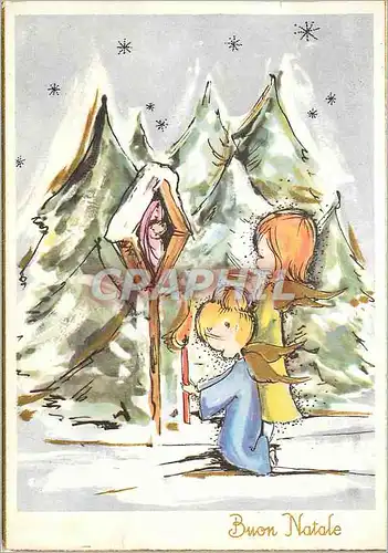 Cartes postales moderne Buon natale