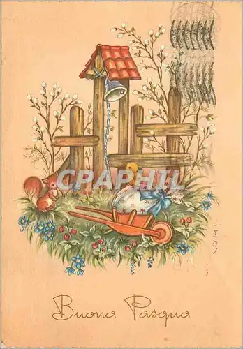 Moderne Karte Buona pasqua