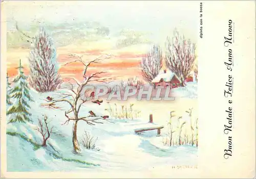 Cartes postales moderne Buon natale