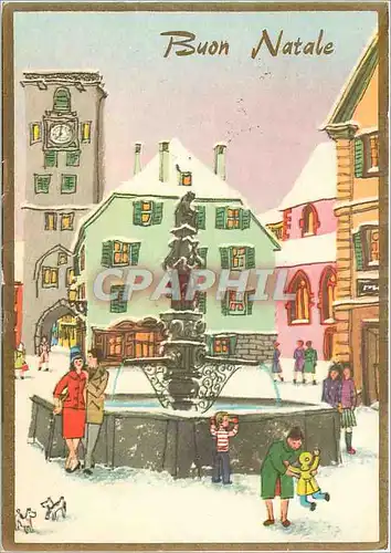 Cartes postales moderne Buon natale