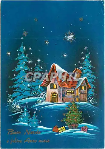 Cartes postales moderne Buon natale e felice anno nuovo