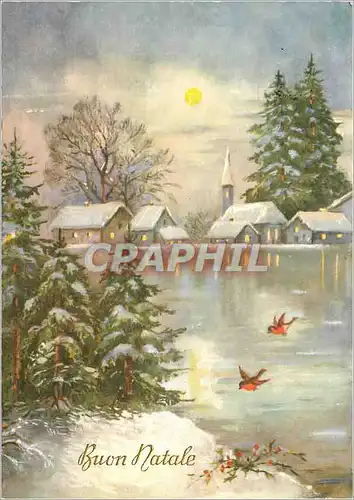 Cartes postales moderne Buon natale