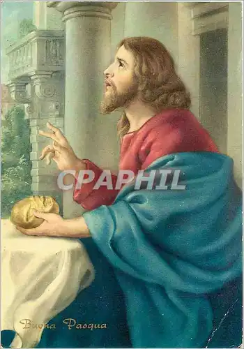 Cartes postales moderne Buon pasqua Christ