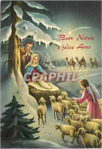 Cartes postales moderne Buon natale e felice anno