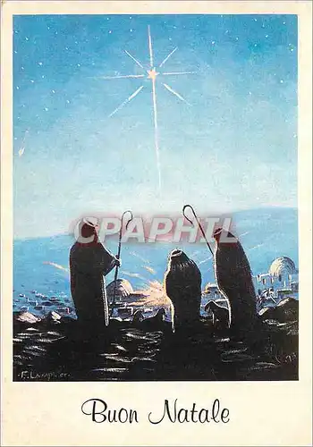 Cartes postales moderne Buon natale