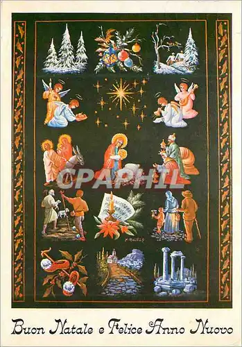 Cartes postales moderne Buon natale e felice anno nuovo