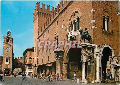 Cartes postales moderne Ferrara palais de corte maintenant palais de la mairie