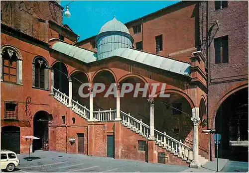 Cartes postales moderne Ferrara le grand escalier de la mairie