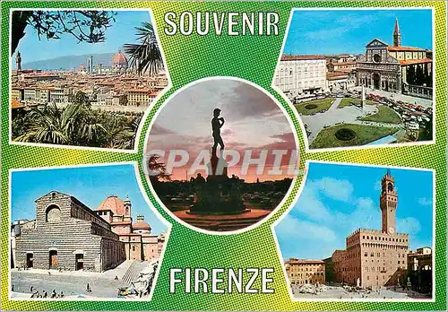 Cartes postales moderne Firenze souvenir panorama s maria novell