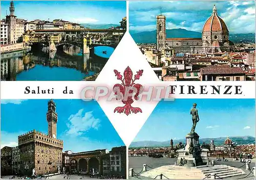 Cartes postales moderne Firenze la cathedrale