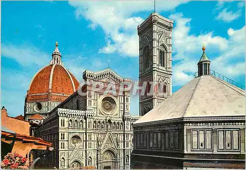 Cartes postales moderne Firenze dome et baptistere