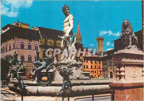 Cartes postales moderne Firenze place de la seigneurie