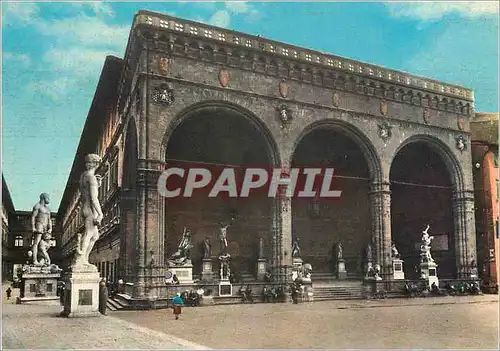 Cartes postales moderne Firenze la loge des lanzi