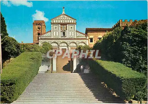 Cartes postales moderne Firenze la basilique de s miniato sur la montagne