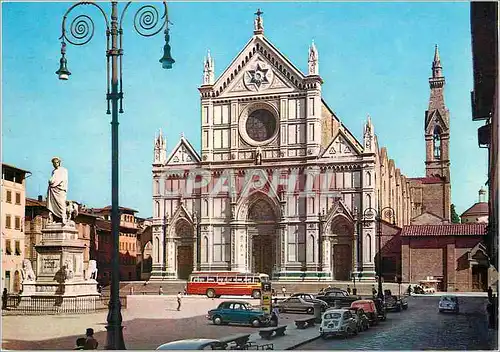 Cartes postales moderne Firenze place st crace