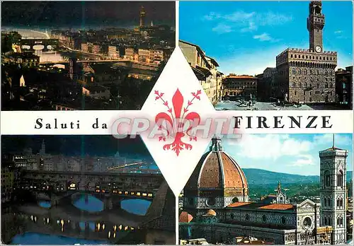 Cartes postales moderne Firenze la cattedrale