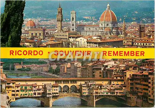 Cartes postales moderne Ricordo souvenir