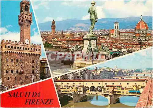 Cartes postales moderne Firenze panorama dal piazzale michelangelo