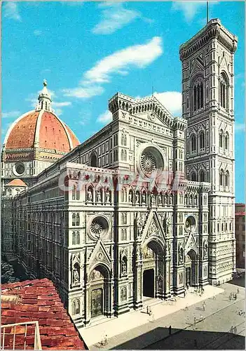 Cartes postales moderne Firenze la cathedrale et le campanile de giotto