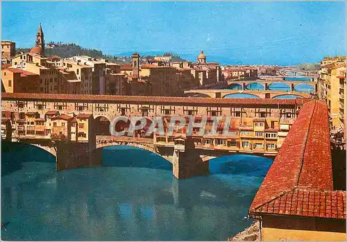 Moderne Karte Firenze pont ancien