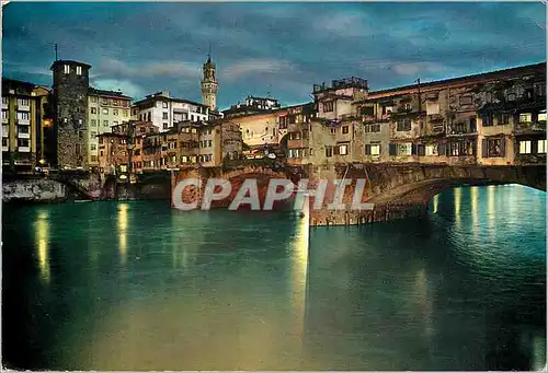 Cartes postales moderne Firenze la nuit