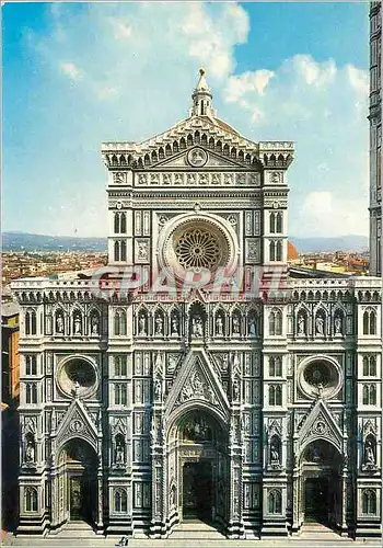 Cartes postales moderne Firenze facade du dome
