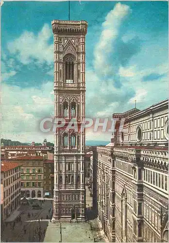 Moderne Karte Firenze la campanile de giotto