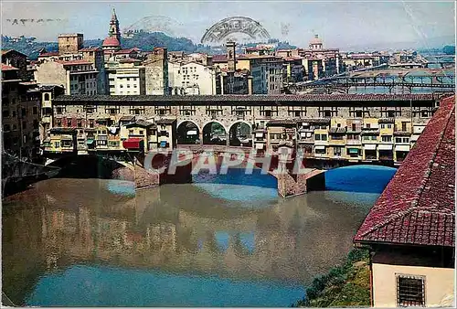 Moderne Karte Firenze le pont vieux