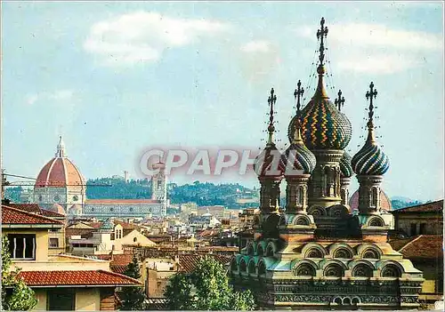 Cartes postales moderne Firenze eglise russe