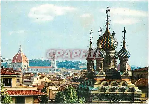 Moderne Karte Firenze eglise russe