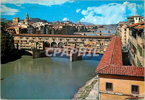 Moderne Karte Firenze le vieux pont
