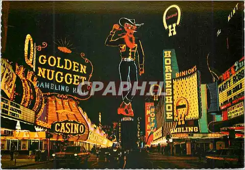 Cartes postales moderne Las vegas nevada fremont street this fabulous new lool on fremont street in the heat of the worl