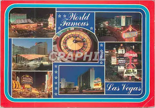 Cartes postales moderne Las vegas world famous