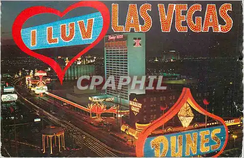 Cartes postales moderne Las vegas i luv