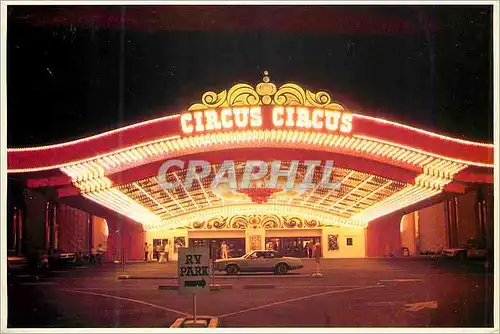 Cartes postales moderne Las vegas nevada circus