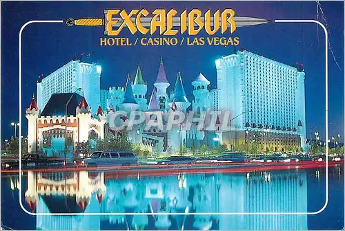 Moderne Karte Las vegas casino hotel excalibur