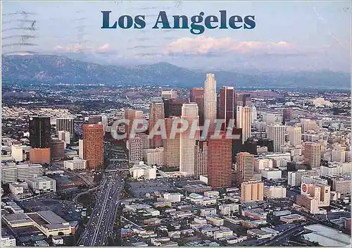 Cartes postales moderne Los angeles twilight approches on the imposing