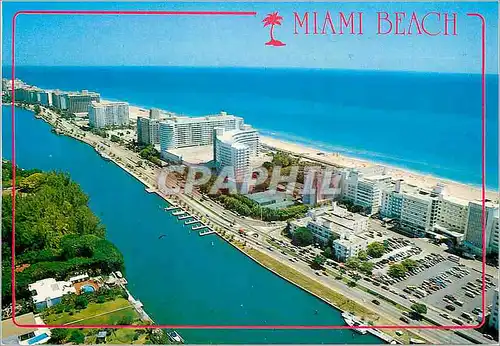 Cartes postales moderne Miami beach looking northeast