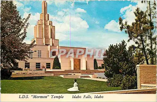 Moderne Karte L D S Mormon temple idabo falls idabo