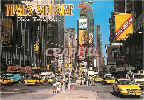 Cartes postales moderne New york city times squares in the heart of New york's theater district