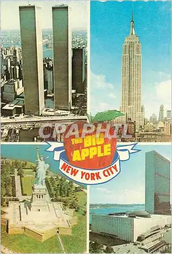 Cartes postales moderne New york city top right the empire state building