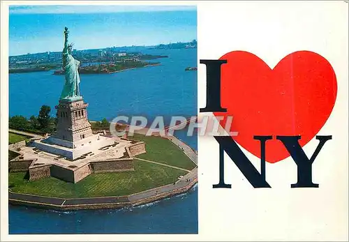 Cartes postales moderne New york city panorama of skyline at night