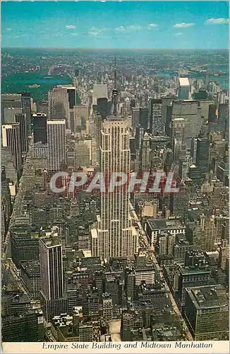 Cartes postales moderne New york the empire state bu* and midtown manhattan